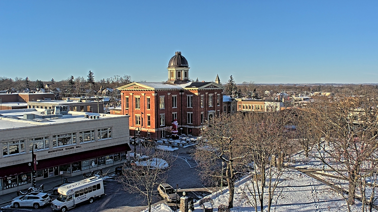 Thumbnail for current weather camera view from City of Woodstock in Woodstock, Illinois