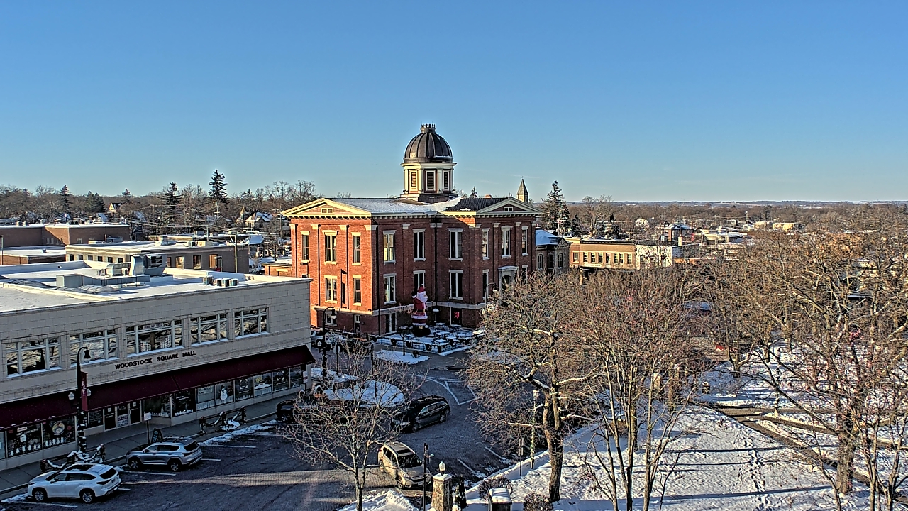 Thumbnail for current weather camera view from City of Woodstock in Woodstock, Illinois