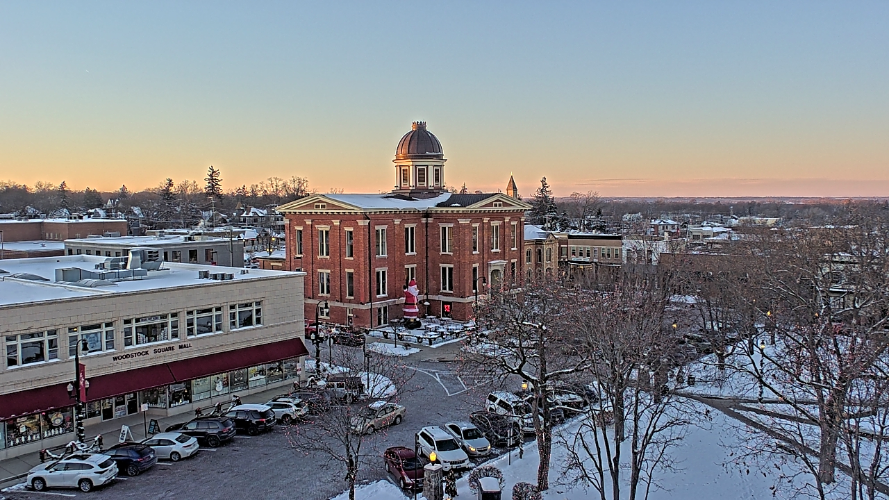 Thumbnail for current weather camera view from City of Woodstock in Woodstock, Illinois