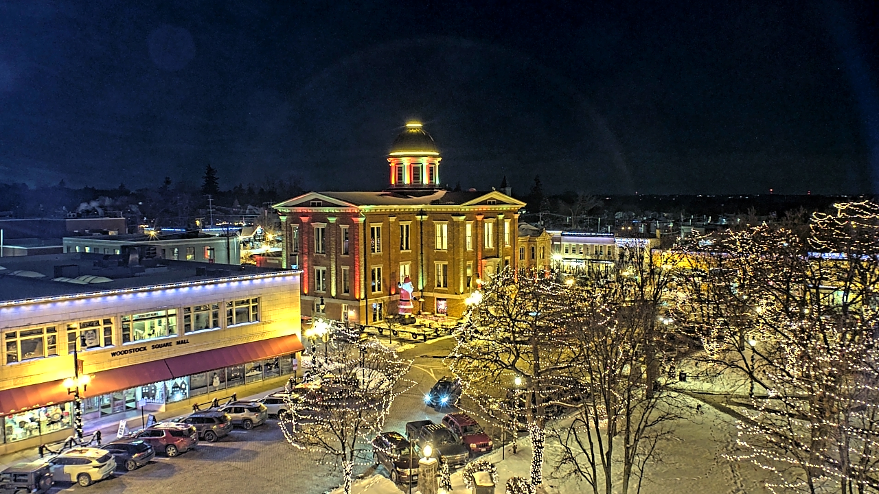 Thumbnail for current weather camera view from City of Woodstock in Woodstock, Illinois