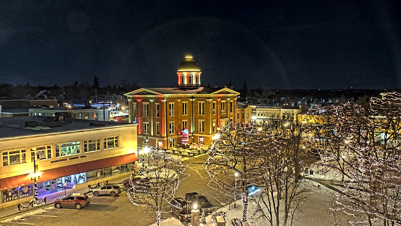 Thumbnail for current weather camera view from City of Woodstock in Woodstock, Illinois