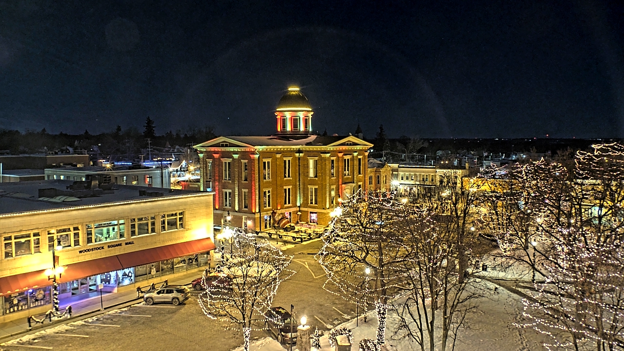 Thumbnail for current weather camera view from City of Woodstock in Woodstock, Illinois