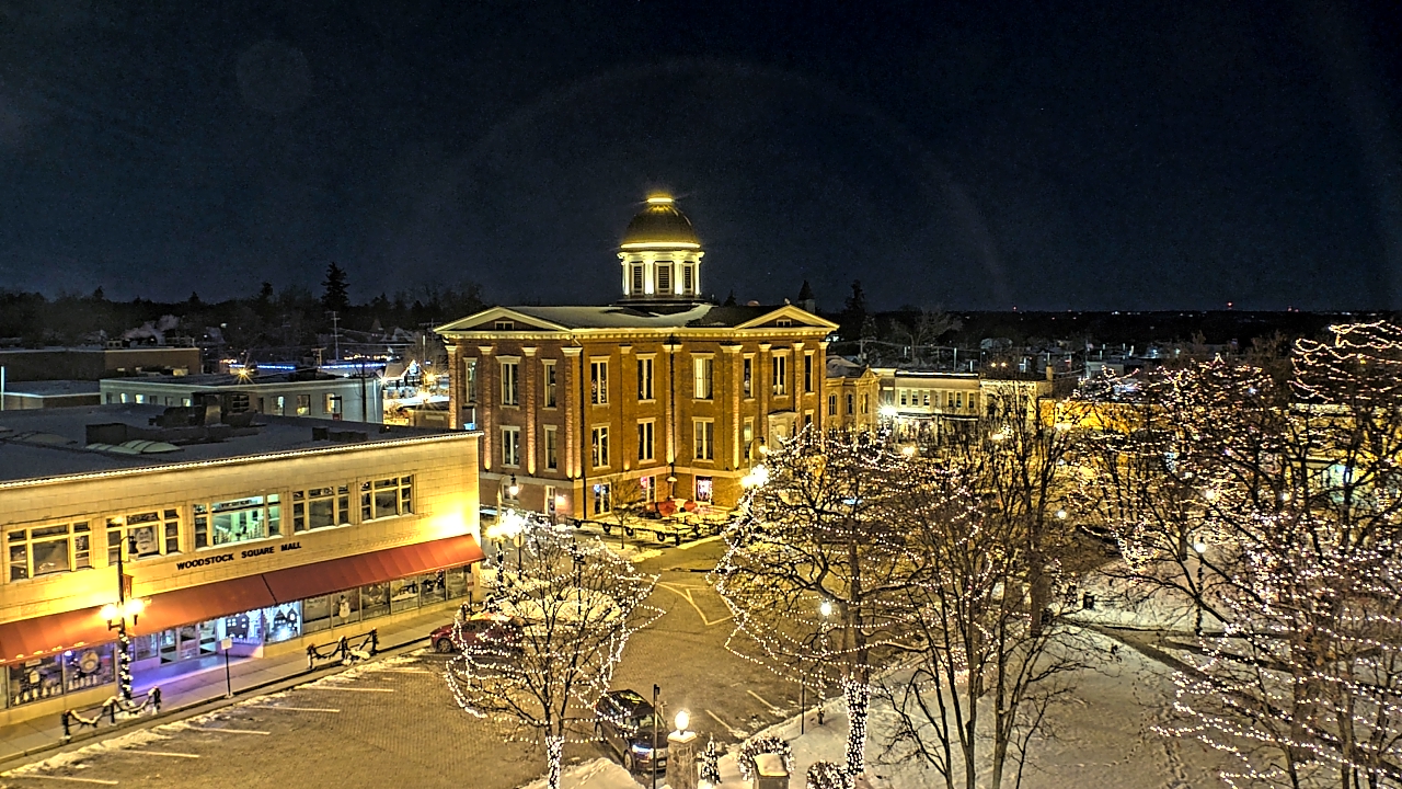 Thumbnail for current weather camera view from City of Woodstock in Woodstock, Illinois
