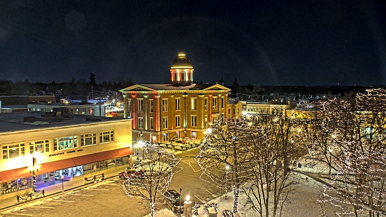 Thumbnail for current weather camera view from City of Woodstock in Woodstock, Illinois