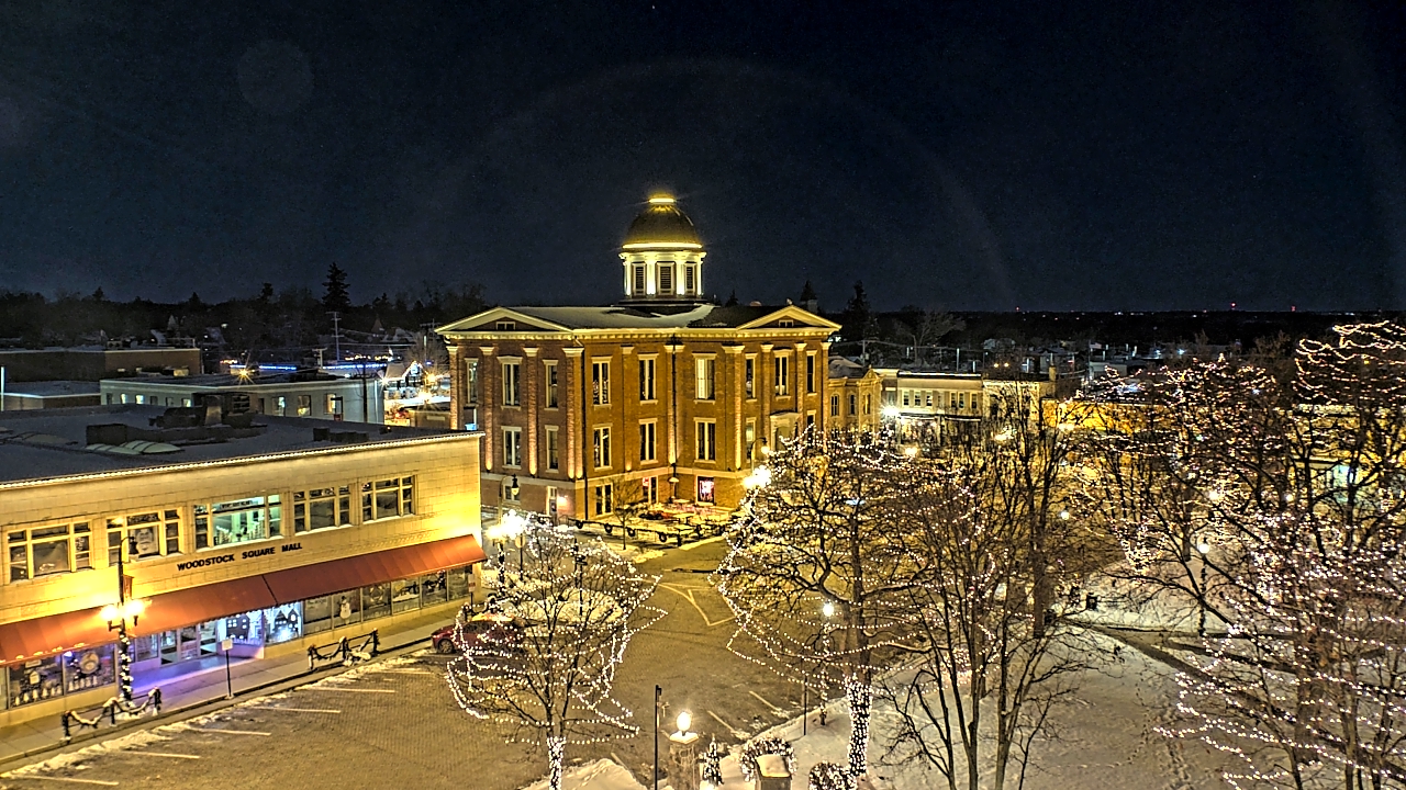 Thumbnail for current weather camera view from City of Woodstock in Woodstock, Illinois
