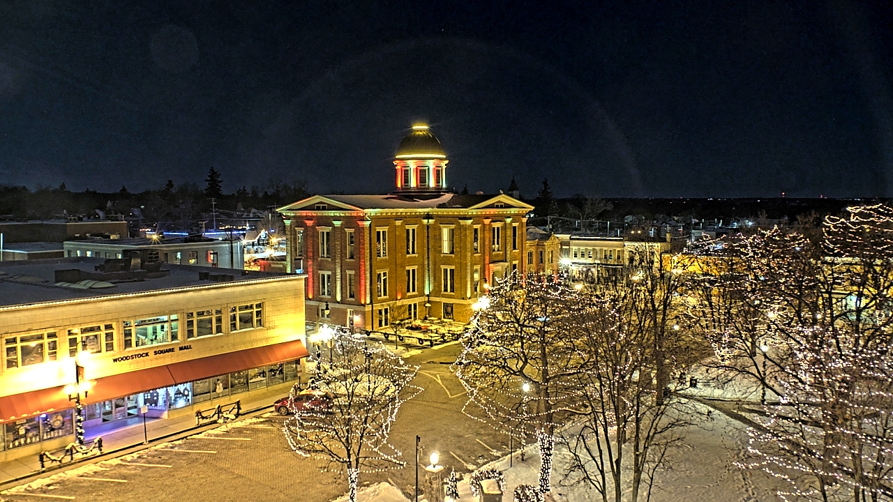 Thumbnail for current weather camera view from City of Woodstock in Woodstock, Illinois