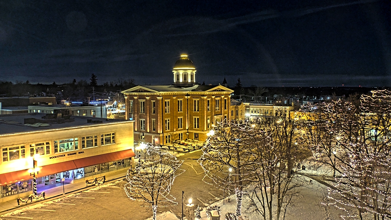 Thumbnail for current weather camera view from City of Woodstock in Woodstock, Illinois