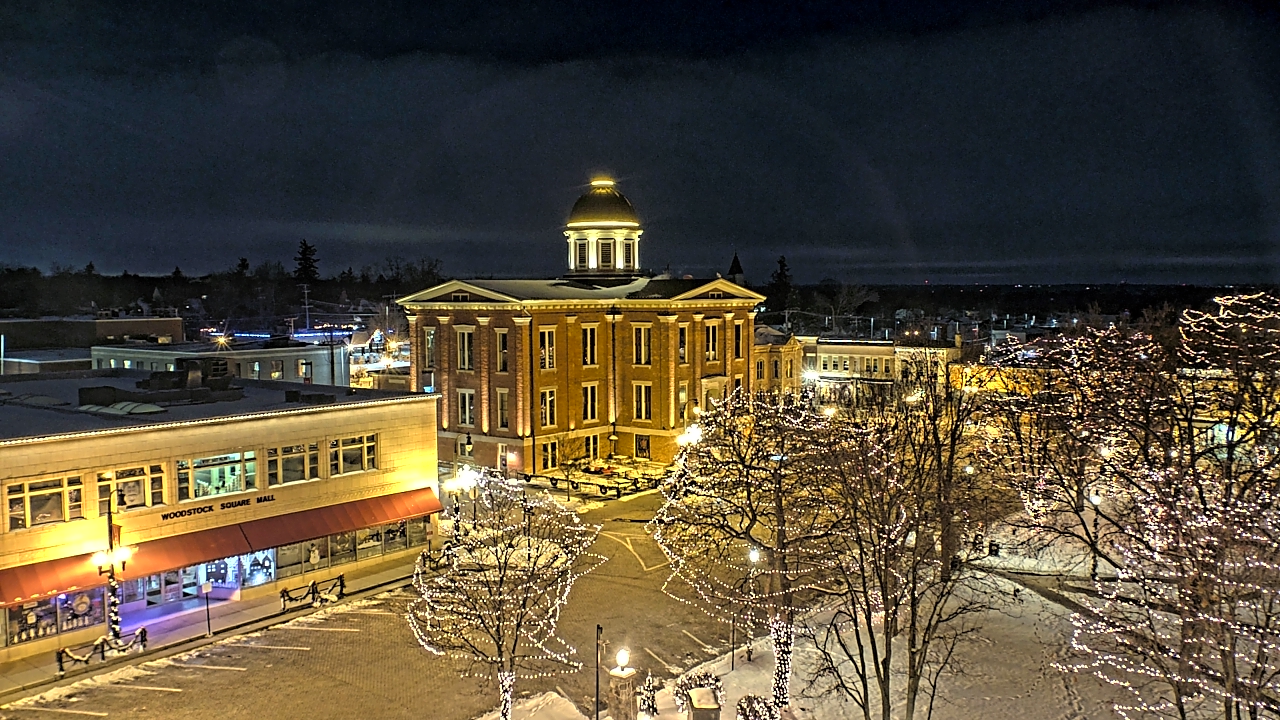 Thumbnail for current weather camera view from City of Woodstock in Woodstock, Illinois