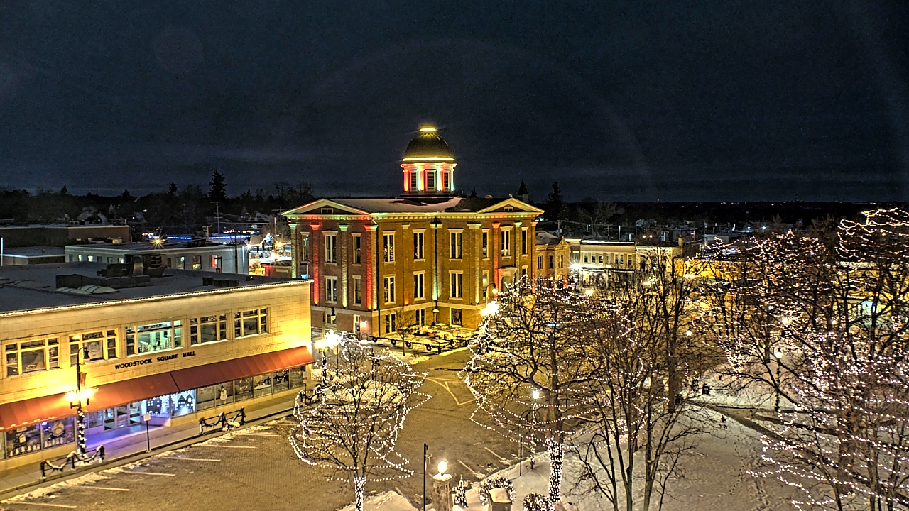 Thumbnail for current weather camera view from City of Woodstock in Woodstock, Illinois