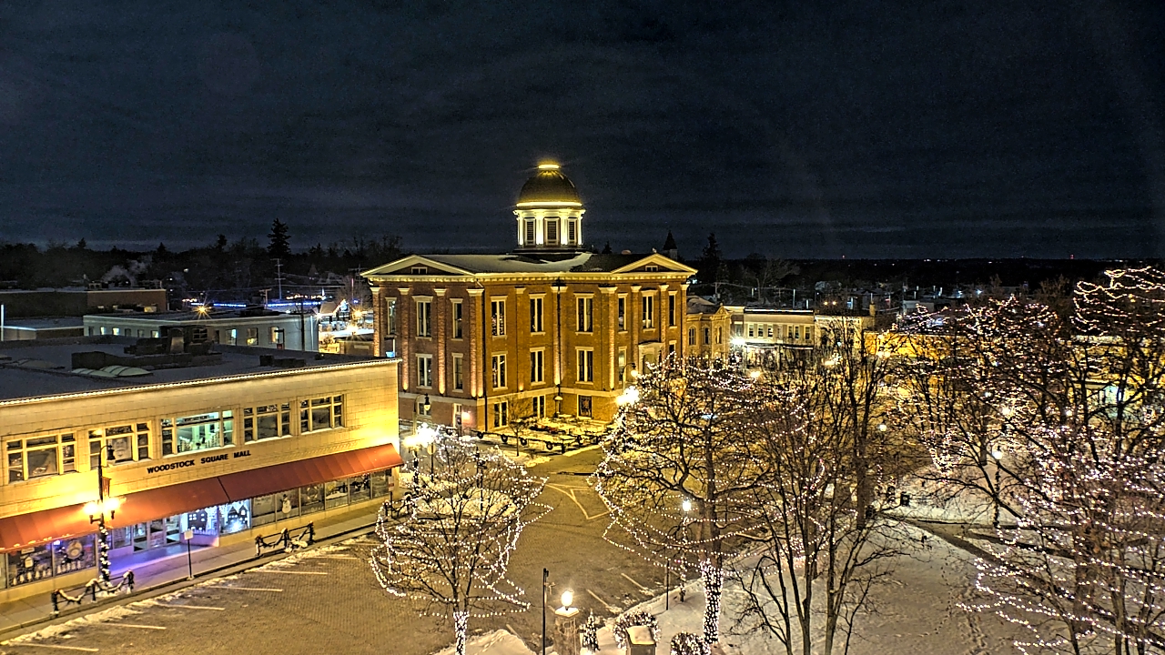 Thumbnail for current weather camera view from City of Woodstock in Woodstock, Illinois
