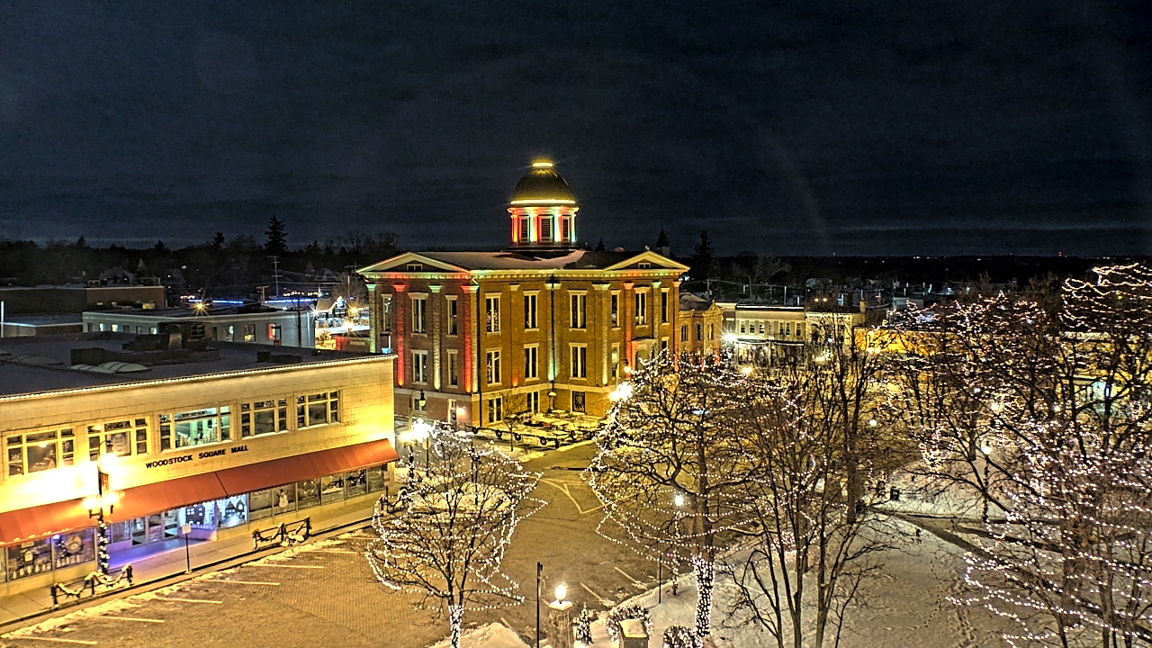 Thumbnail for current weather camera view from City of Woodstock in Woodstock, Illinois