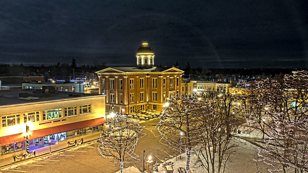 Thumbnail for current weather camera view from City of Woodstock in Woodstock, Illinois