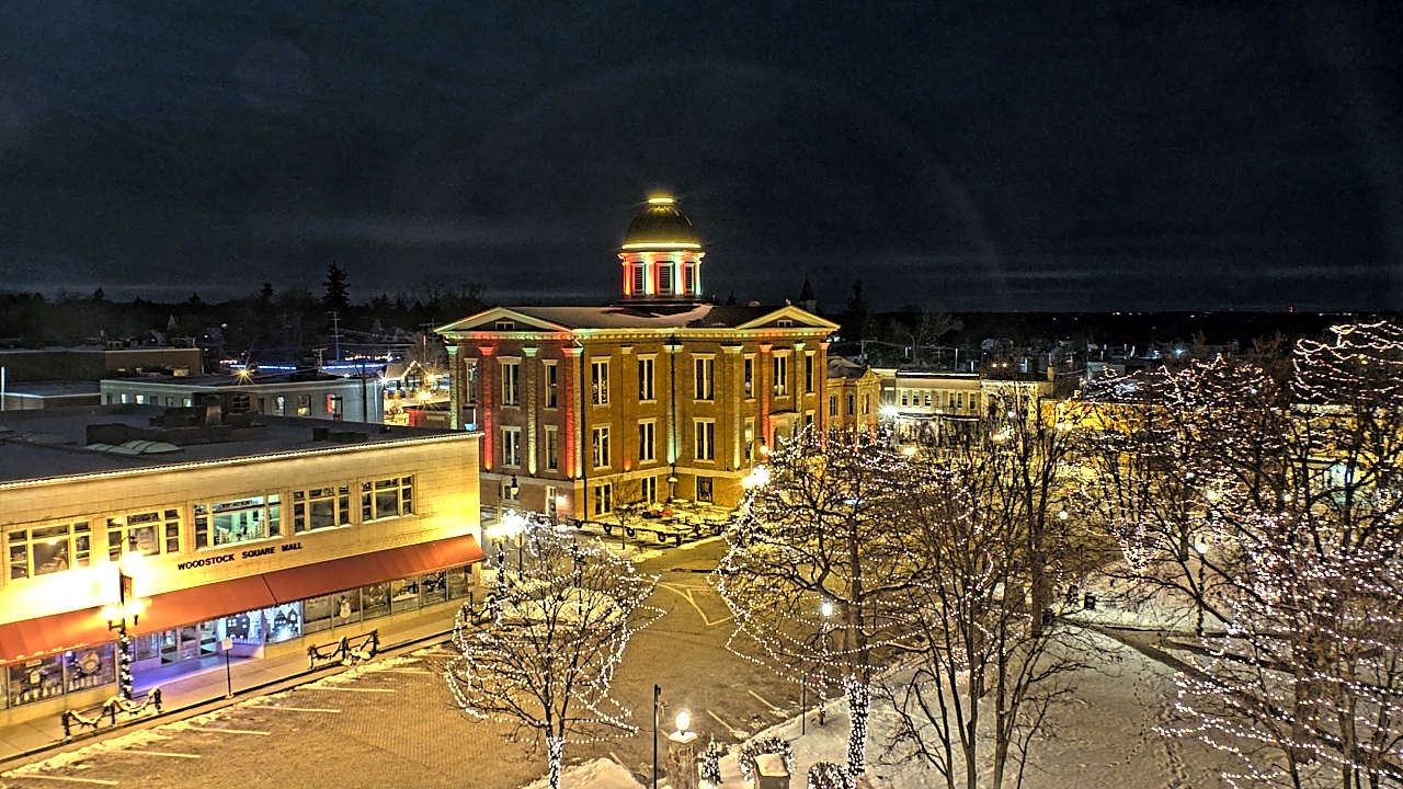 Thumbnail for current weather camera view from City of Woodstock in Woodstock, Illinois