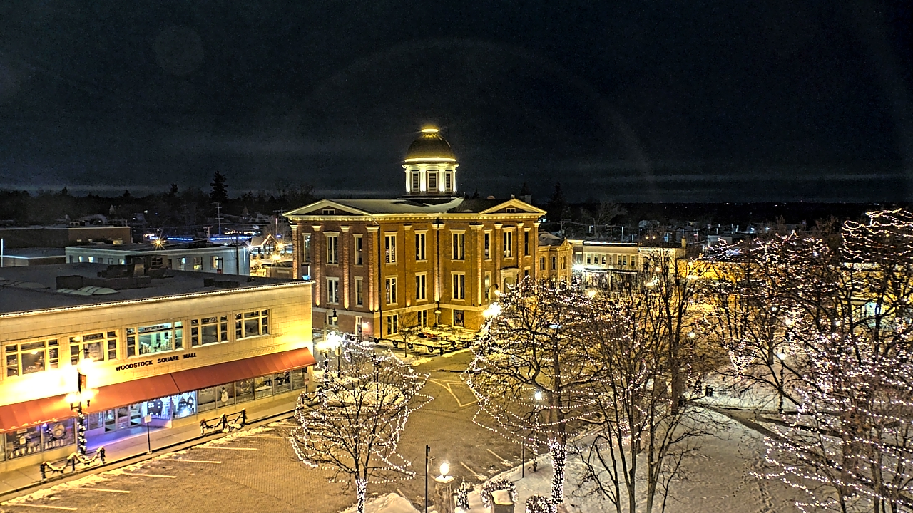 Thumbnail for current weather camera view from City of Woodstock in Woodstock, Illinois