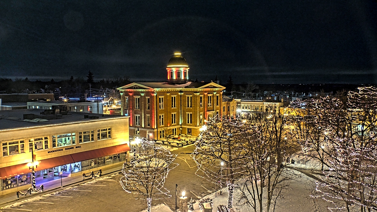 Thumbnail for current weather camera view from City of Woodstock in Woodstock, Illinois