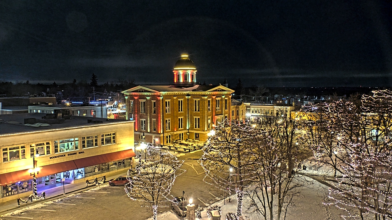 Thumbnail for current weather camera view from City of Woodstock in Woodstock, Illinois