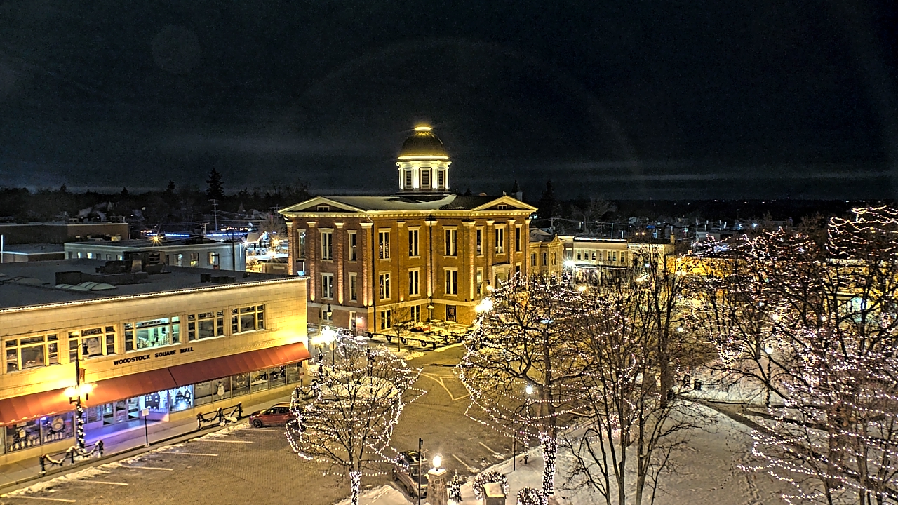 Thumbnail for current weather camera view from City of Woodstock in Woodstock, Illinois