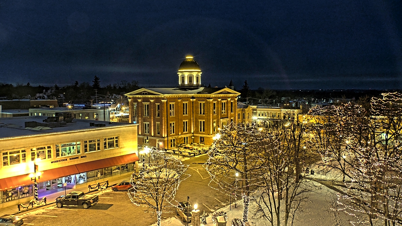 Thumbnail for current weather camera view from City of Woodstock in Woodstock, Illinois