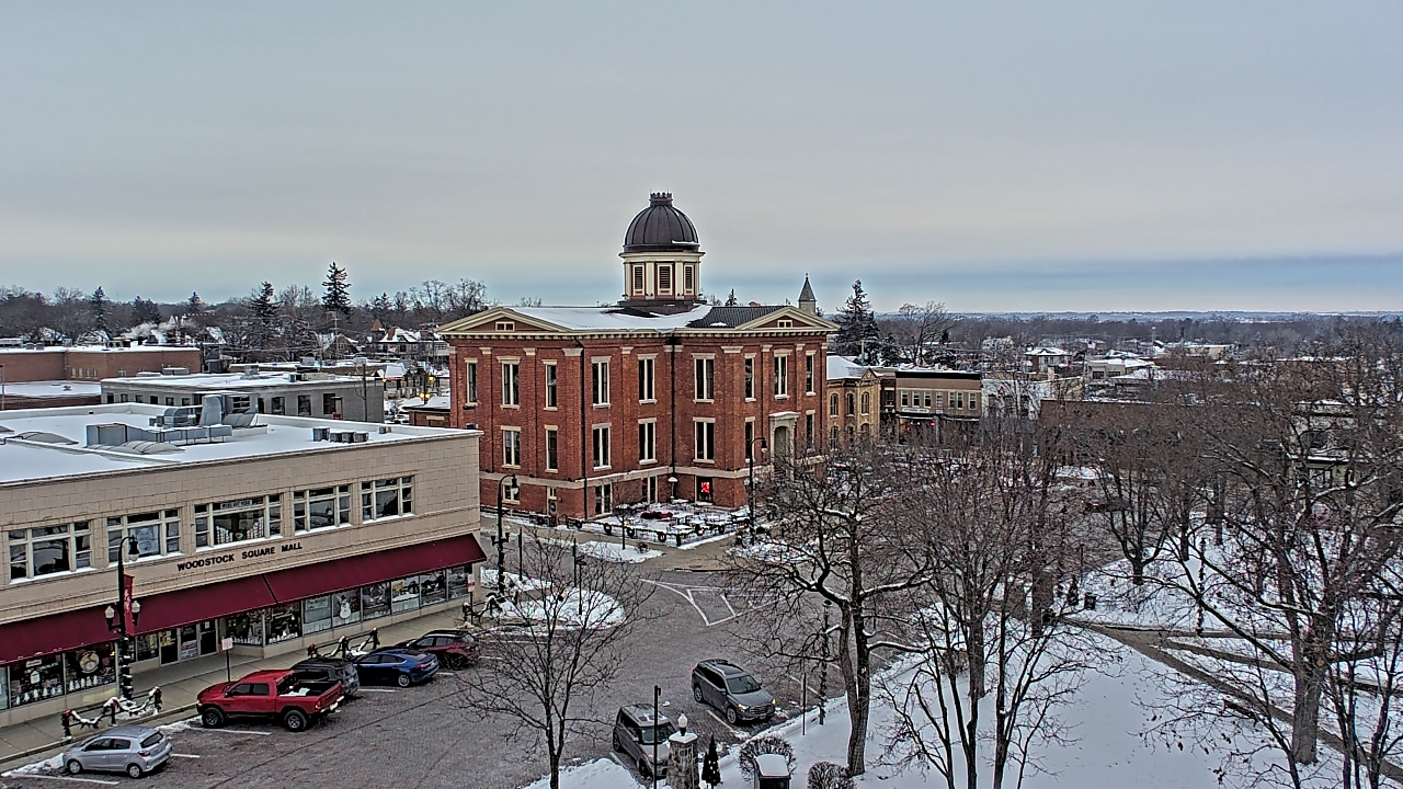 Thumbnail for current weather camera view from City of Woodstock in Woodstock, Illinois