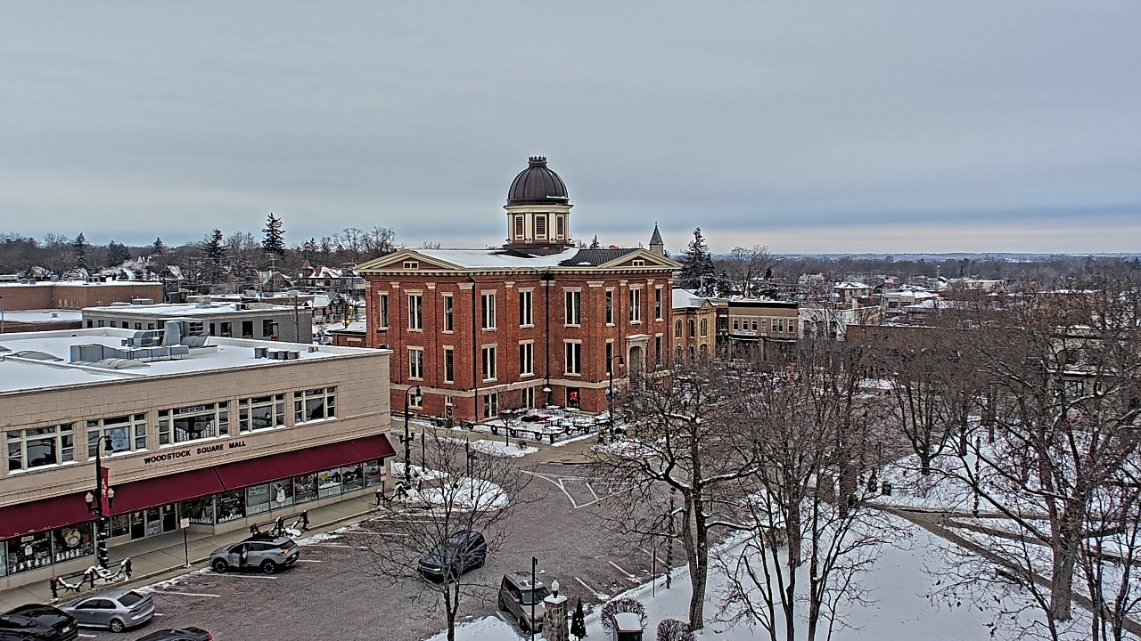 Thumbnail for current weather camera view from City of Woodstock in Woodstock, Illinois