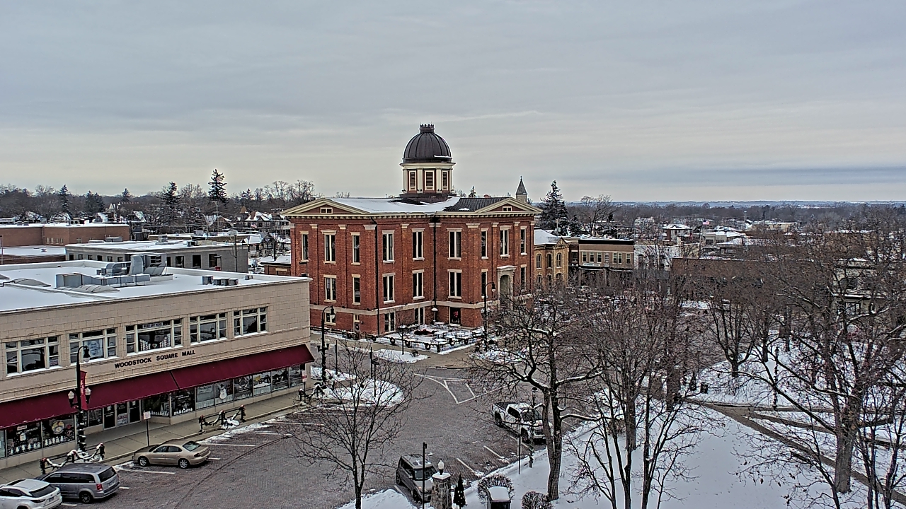 Thumbnail for current weather camera view from City of Woodstock in Woodstock, Illinois