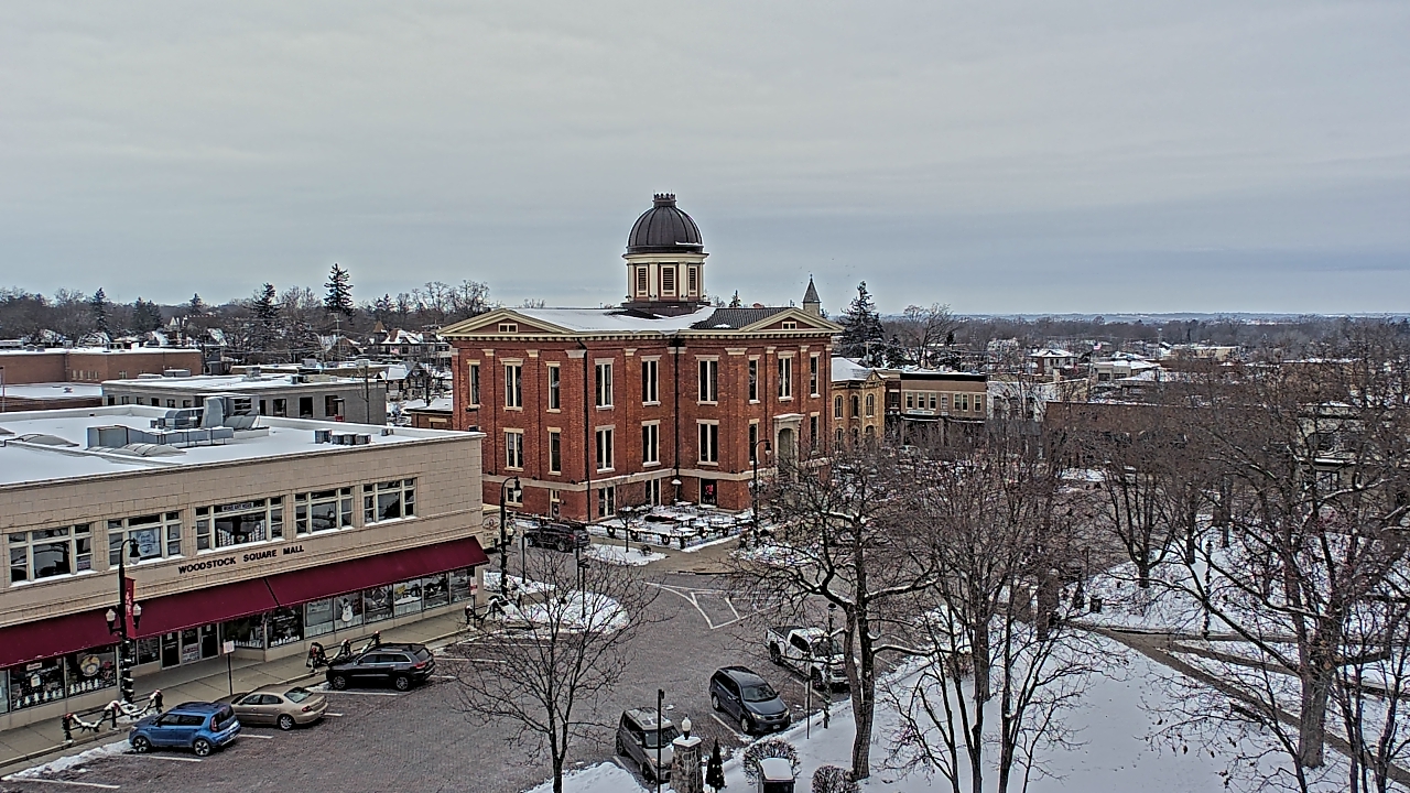 Thumbnail for current weather camera view from City of Woodstock in Woodstock, Illinois