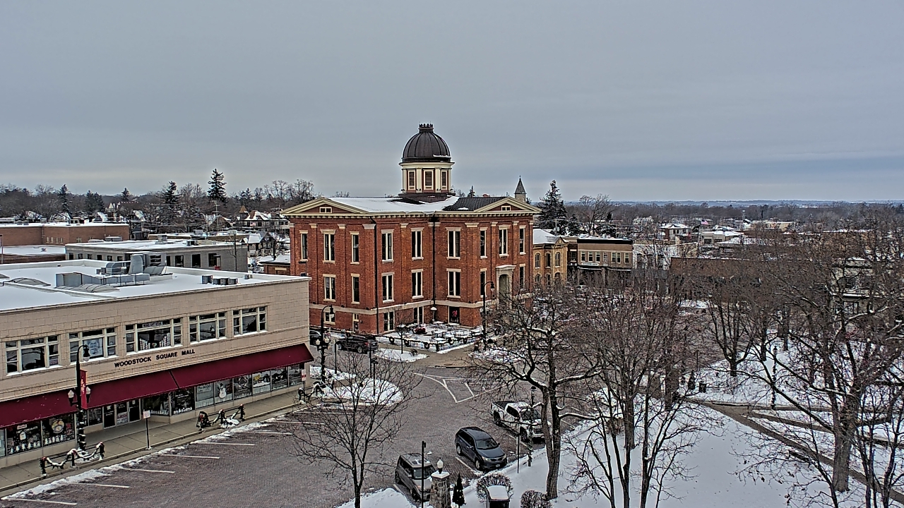 Thumbnail for current weather camera view from City of Woodstock in Woodstock, Illinois