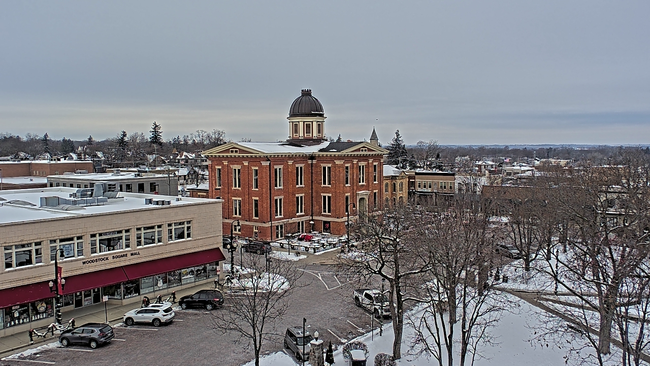 Thumbnail for current weather camera view from City of Woodstock in Woodstock, Illinois