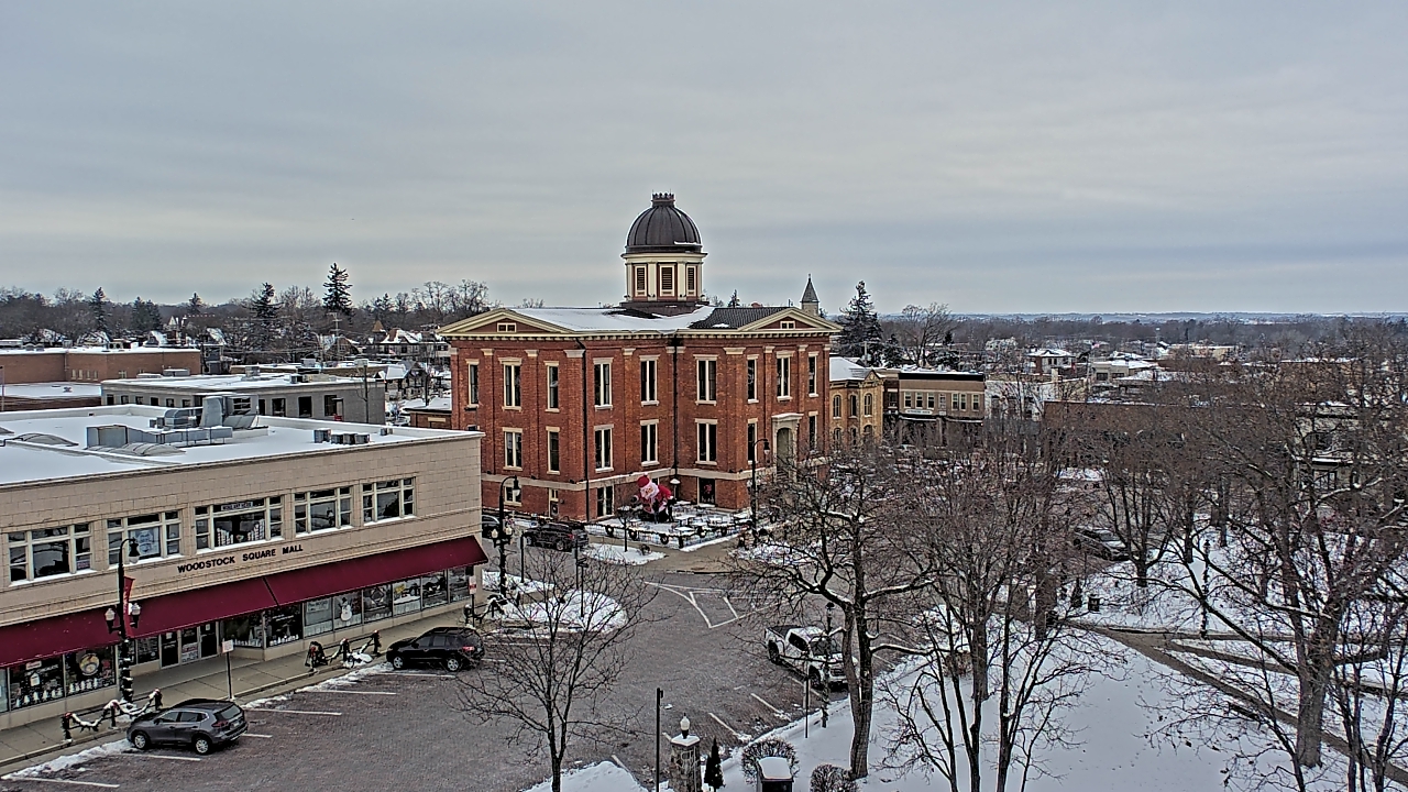 Thumbnail for current weather camera view from City of Woodstock in Woodstock, Illinois