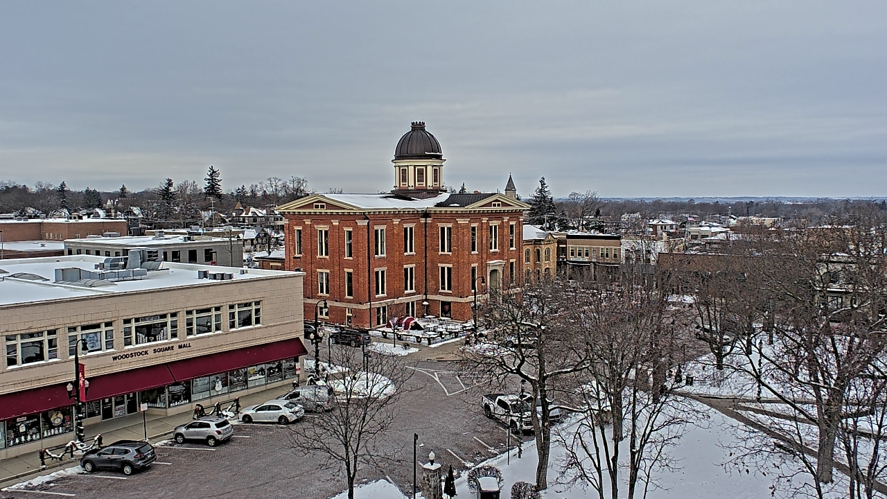 Thumbnail for current weather camera view from City of Woodstock in Woodstock, Illinois