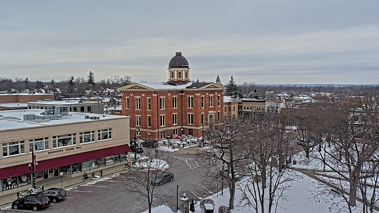 Thumbnail for current weather camera view from City of Woodstock in Woodstock, Illinois