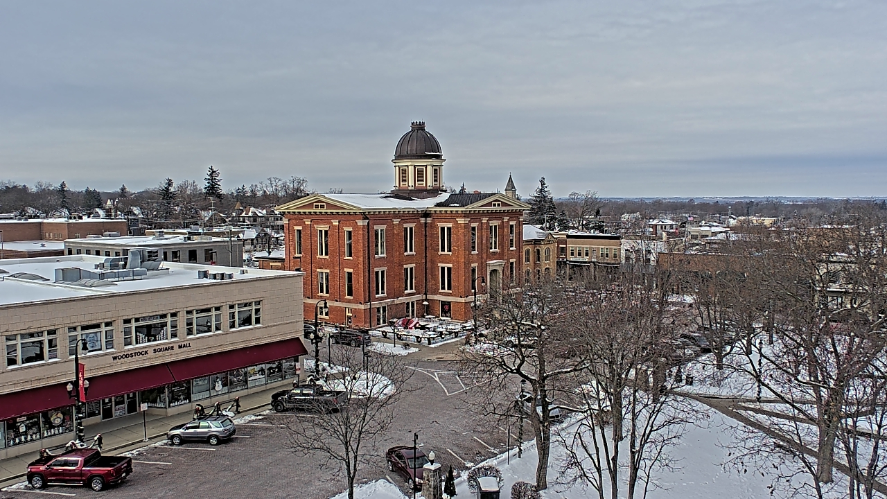 Thumbnail for current weather camera view from City of Woodstock in Woodstock, Illinois