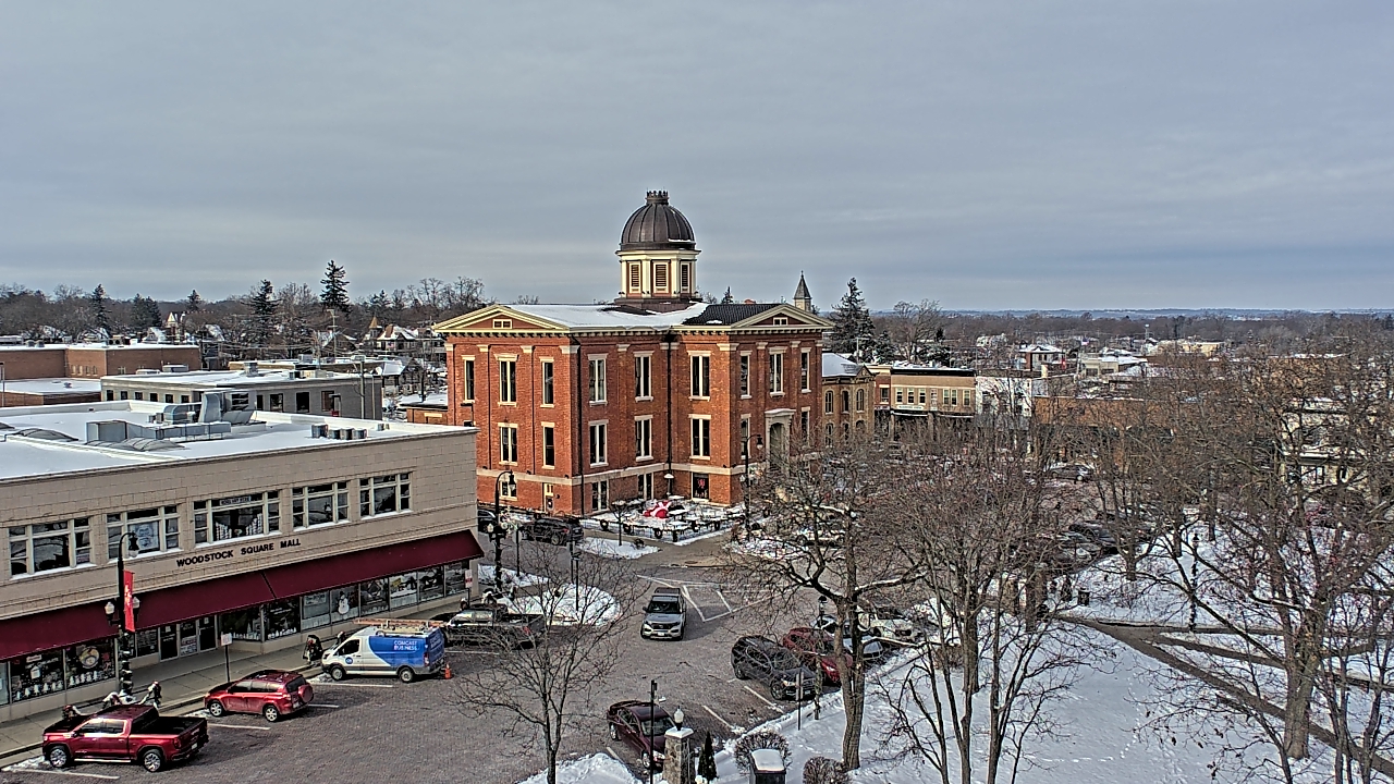 Thumbnail for current weather camera view from City of Woodstock in Woodstock, Illinois