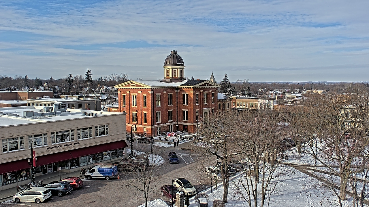 Thumbnail for current weather camera view from City of Woodstock in Woodstock, Illinois