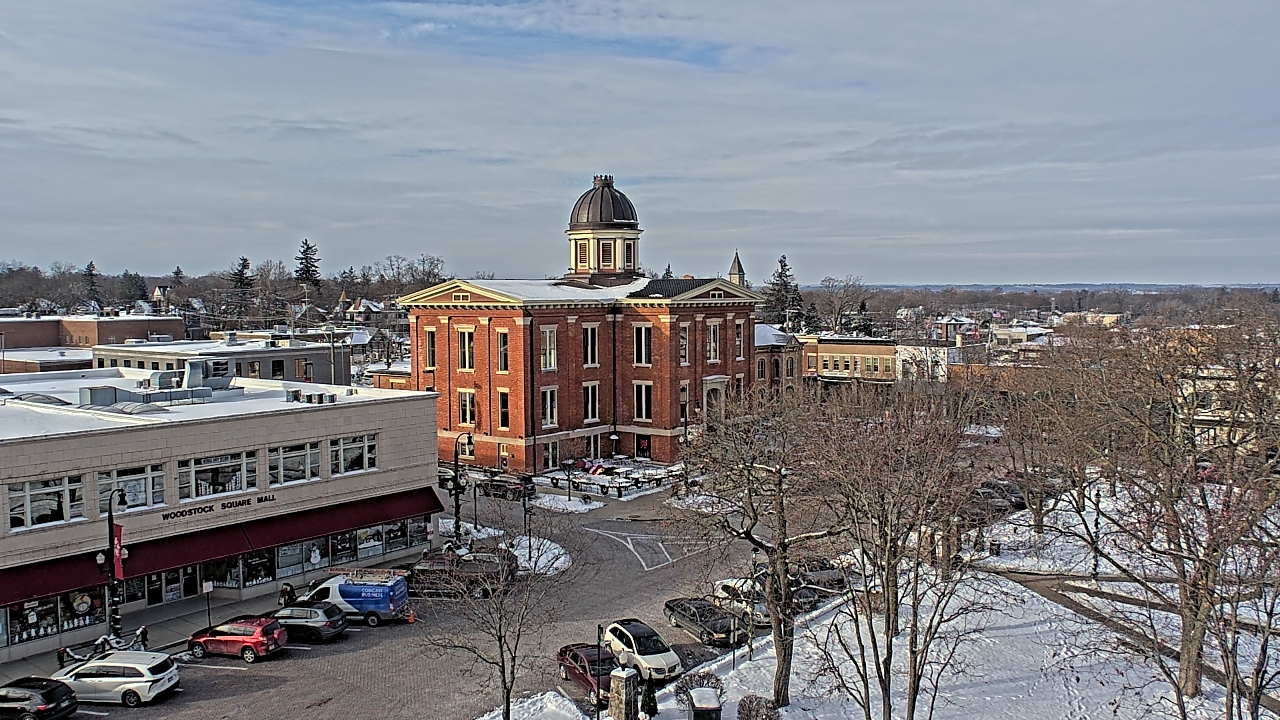 Thumbnail for current weather camera view from City of Woodstock in Woodstock, Illinois