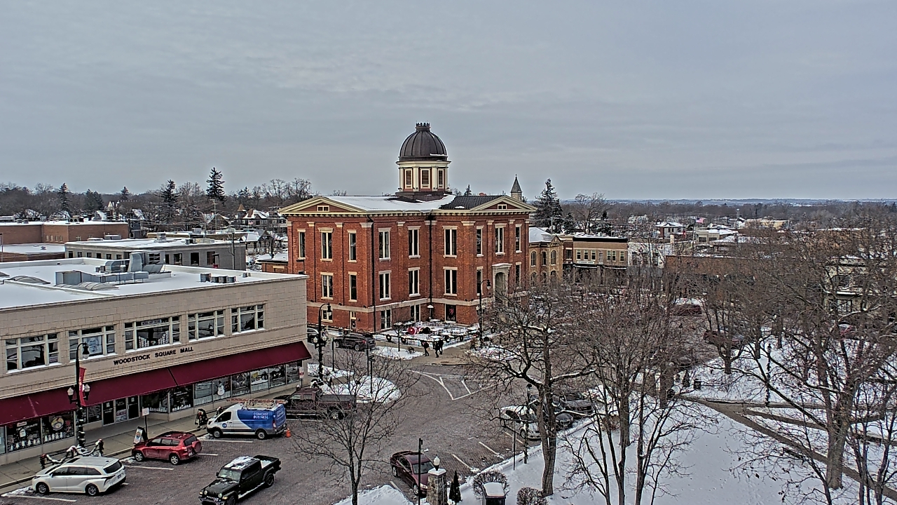 Thumbnail for current weather camera view from City of Woodstock in Woodstock, Illinois