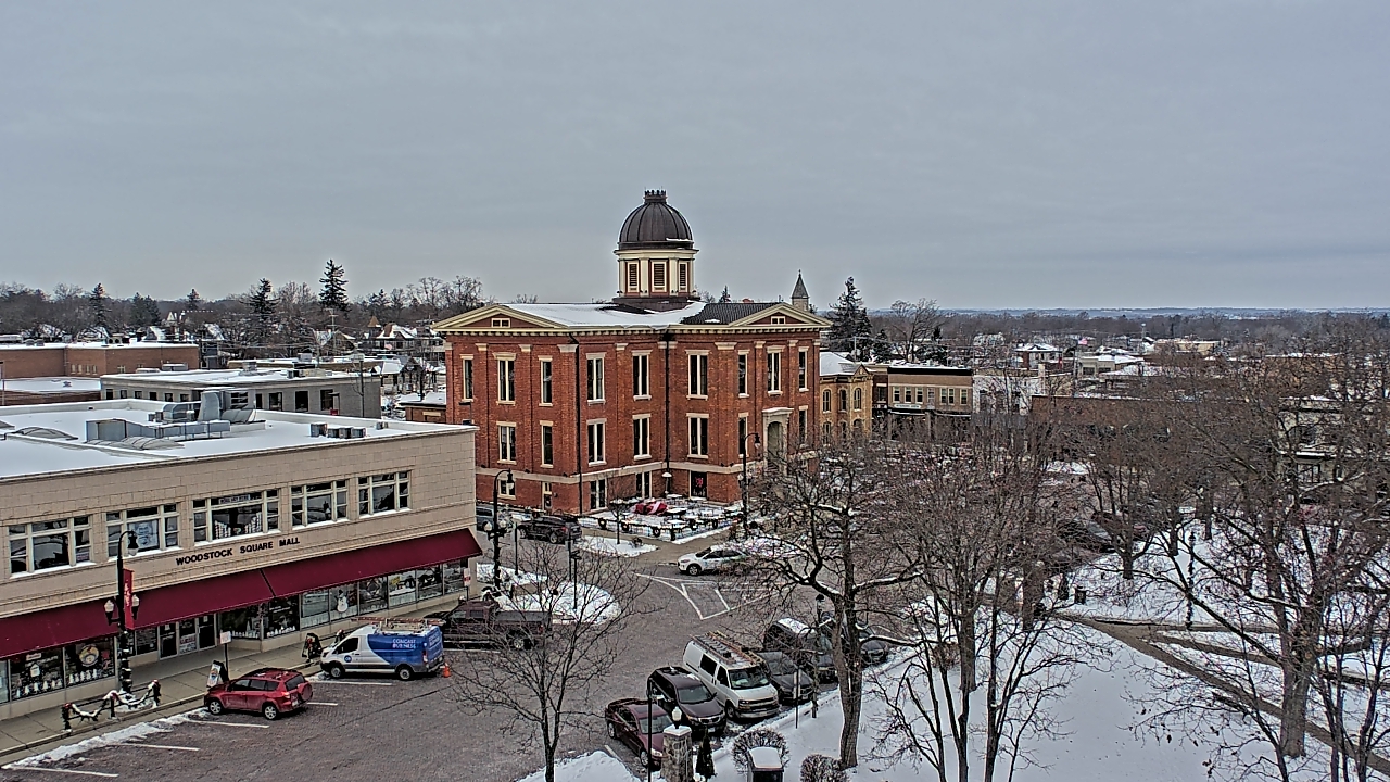 Thumbnail for current weather camera view from City of Woodstock in Woodstock, Illinois