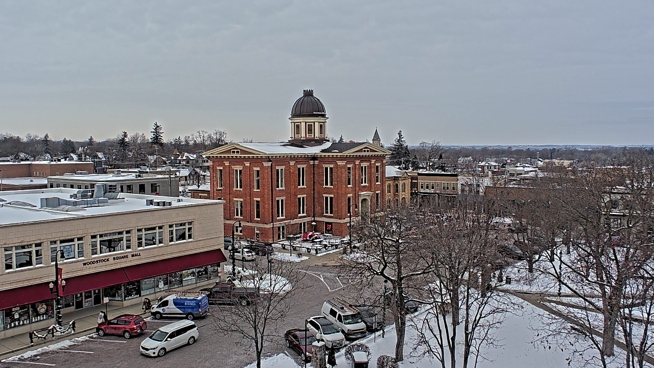 Thumbnail for current weather camera view from City of Woodstock in Woodstock, Illinois