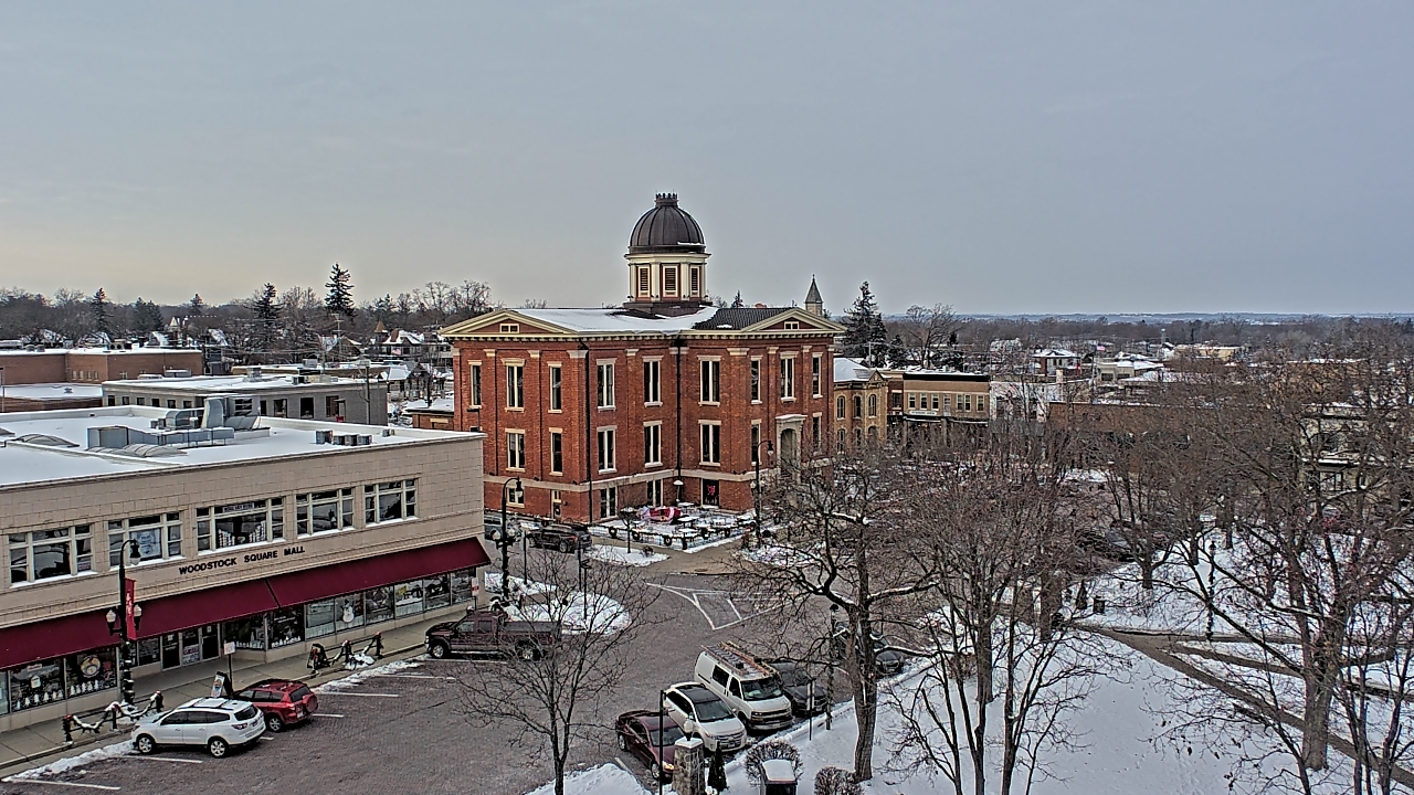 Thumbnail for current weather camera view from City of Woodstock in Woodstock, Illinois