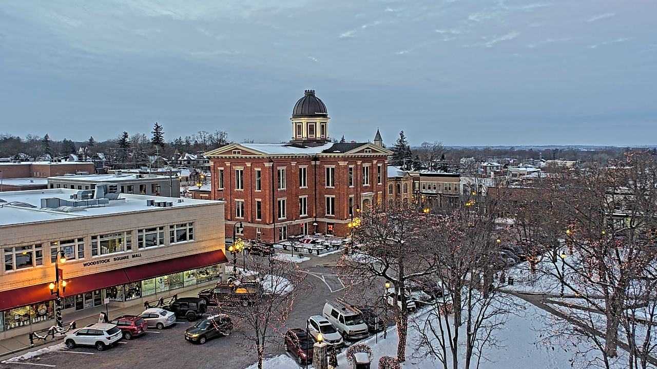 Thumbnail for current weather camera view from City of Woodstock in Woodstock, Illinois