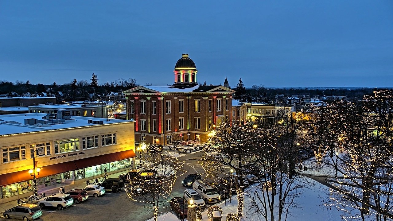 Thumbnail for current weather camera view from City of Woodstock in Woodstock, Illinois