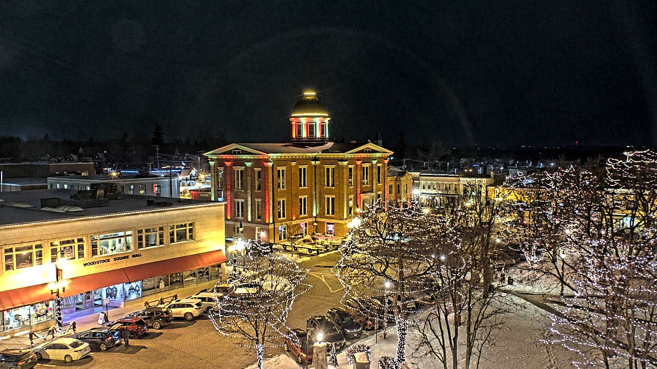 Thumbnail for current weather camera view from City of Woodstock in Woodstock, Illinois