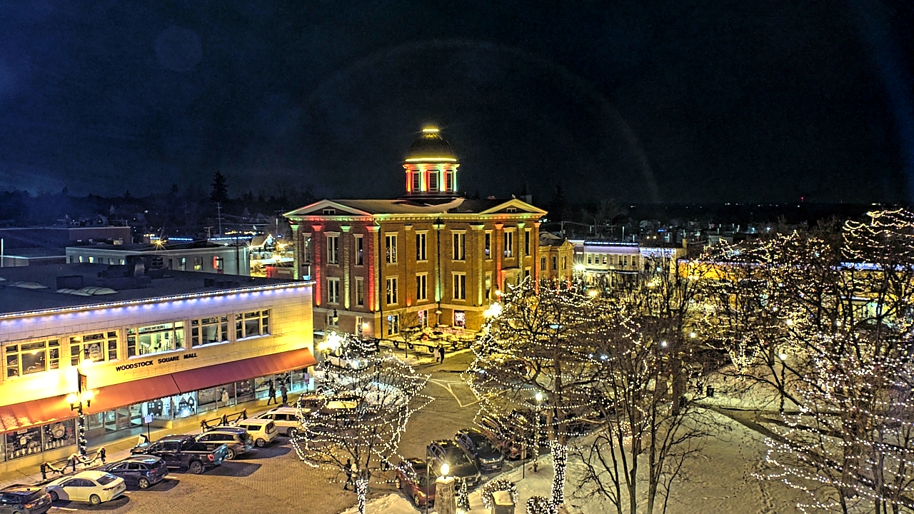 Thumbnail for current weather camera view from City of Woodstock in Woodstock, Illinois