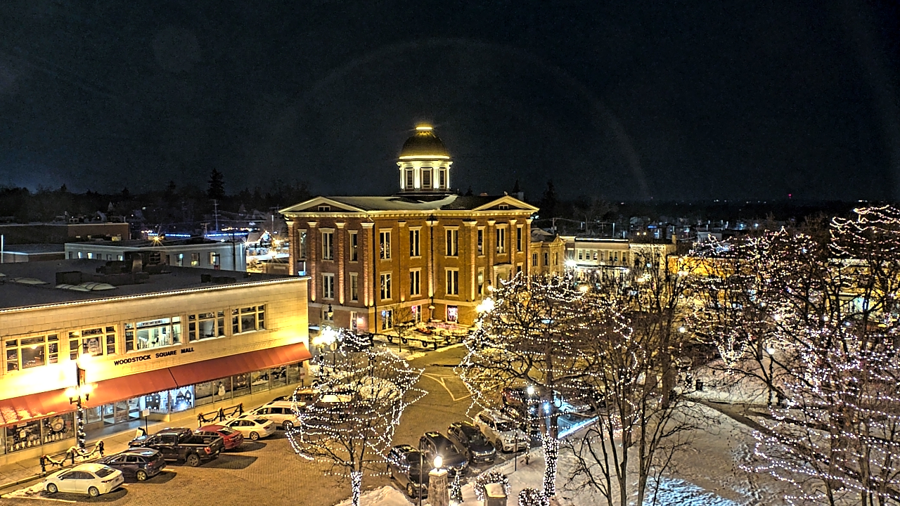 Thumbnail for current weather camera view from City of Woodstock in Woodstock, Illinois