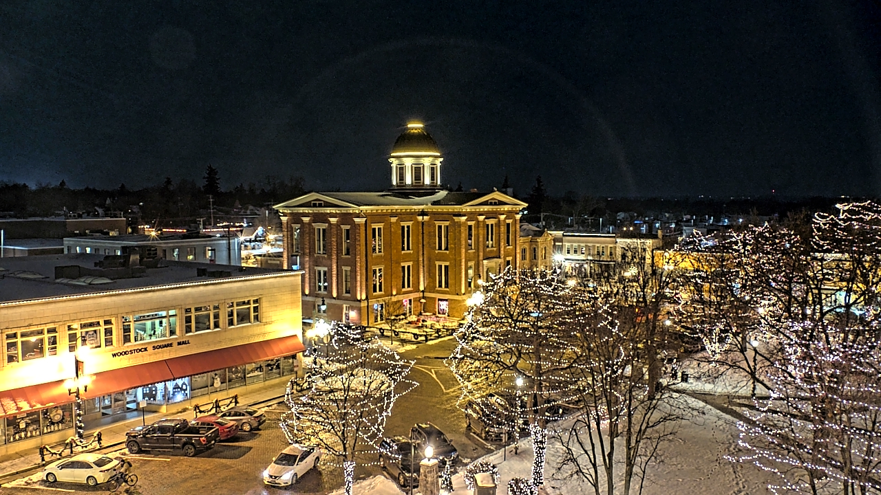 Thumbnail for current weather camera view from City of Woodstock in Woodstock, Illinois