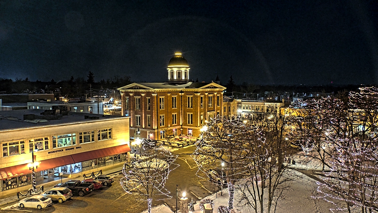 Thumbnail for current weather camera view from City of Woodstock in Woodstock, Illinois