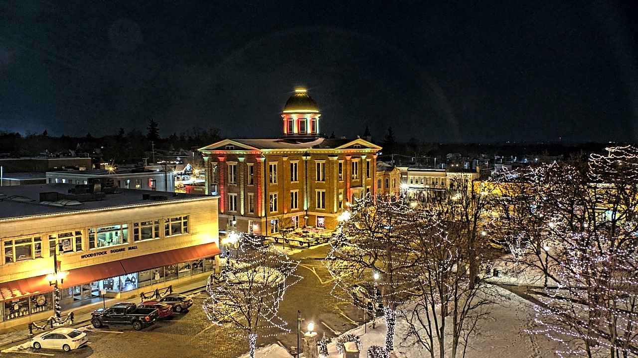 Thumbnail for current weather camera view from City of Woodstock in Woodstock, Illinois