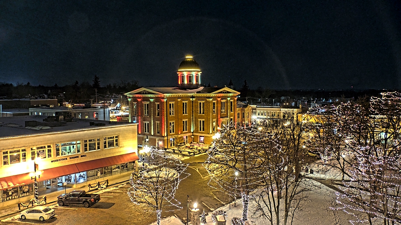 Thumbnail for current weather camera view from City of Woodstock in Woodstock, Illinois