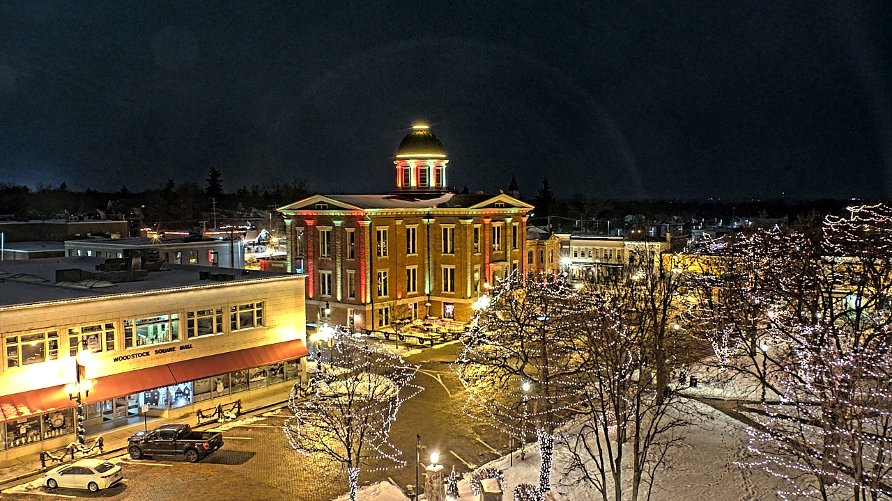 Thumbnail for current weather camera view from City of Woodstock in Woodstock, Illinois