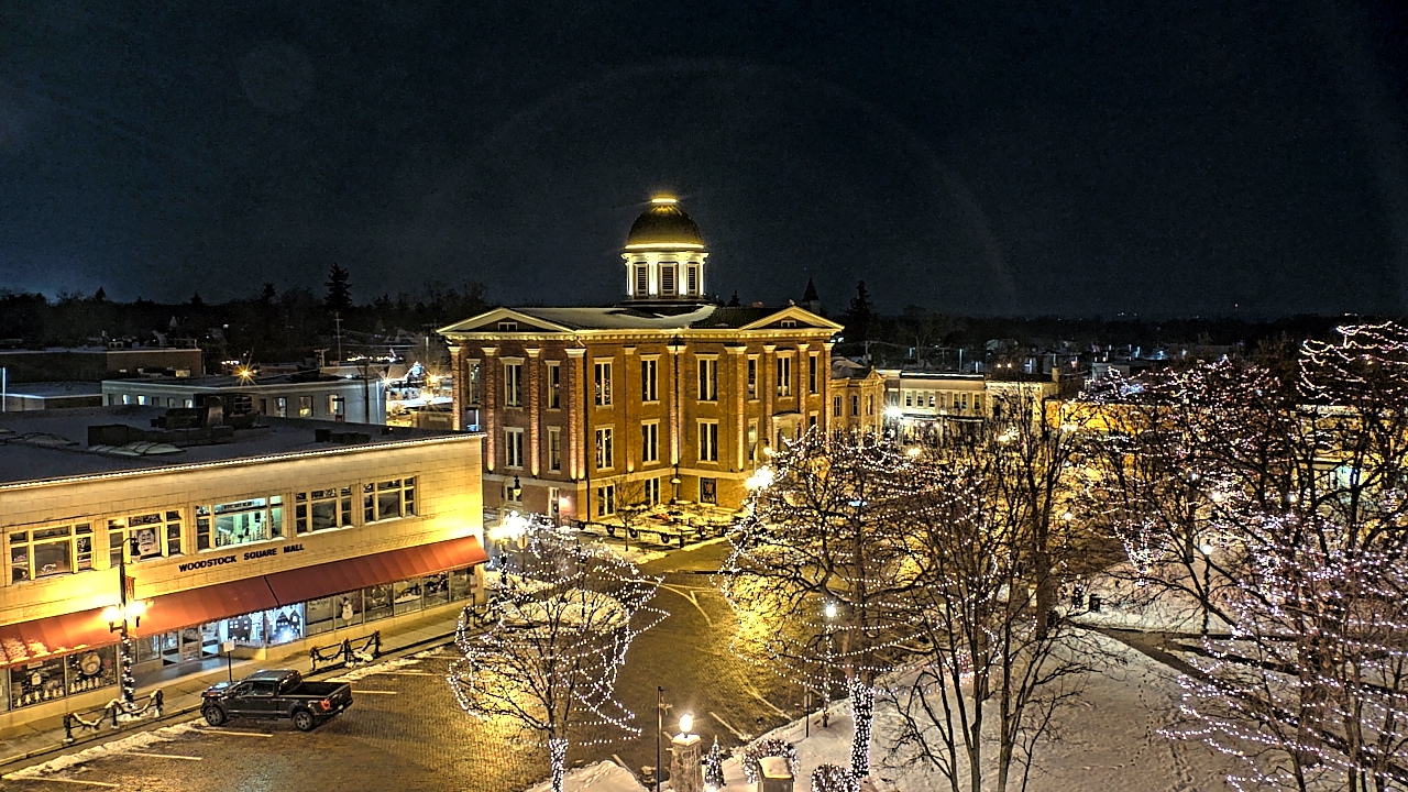 Thumbnail for current weather camera view from City of Woodstock in Woodstock, Illinois